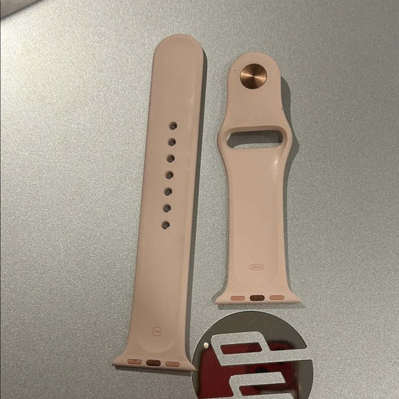 Apple Blush Silicone Watch Strap - Picture 2 of 4